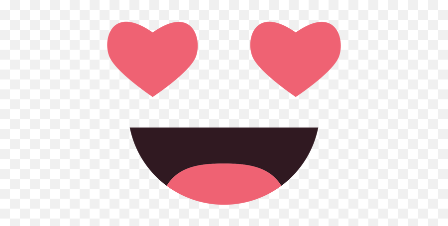 Simple Inlove Emoticon Face - Transparent Png U0026 Svg Vector File Heart,Smily Face Png