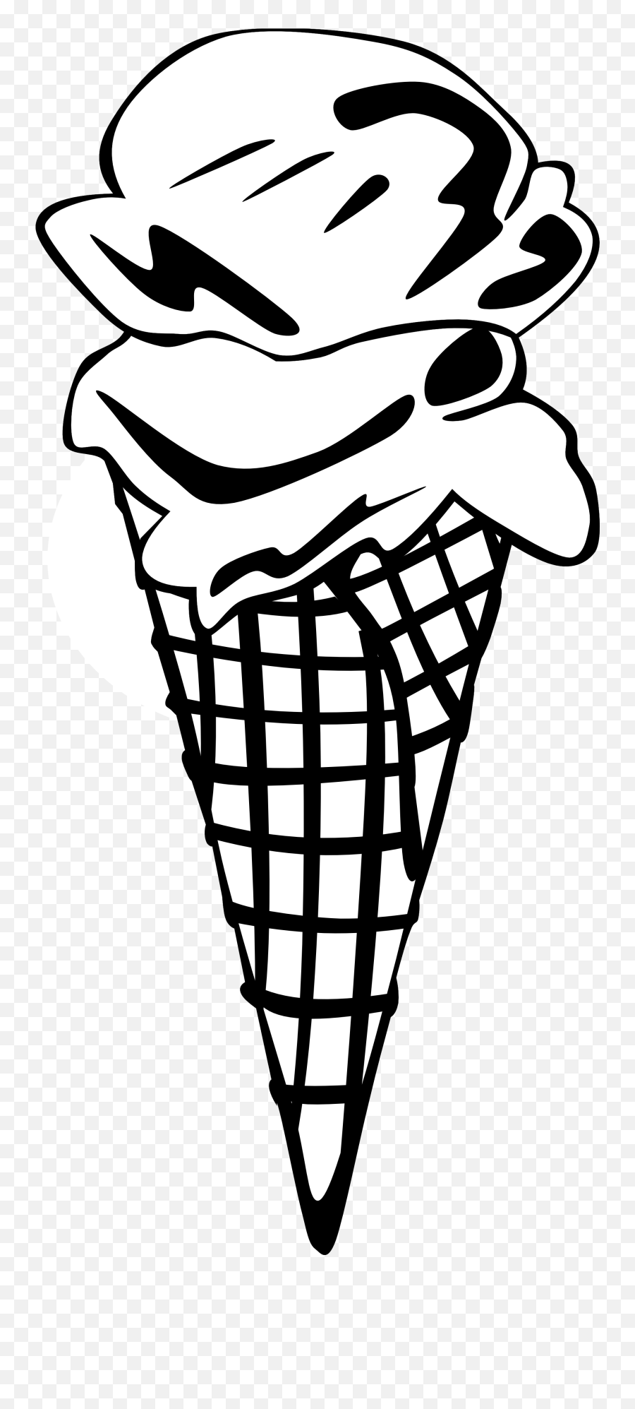 Clipart - Ice Cream Cone Clip Art 1979x4300 Png Clipart Ice Cream Cone Clip Art,Ice Cream Cone Transparent Background