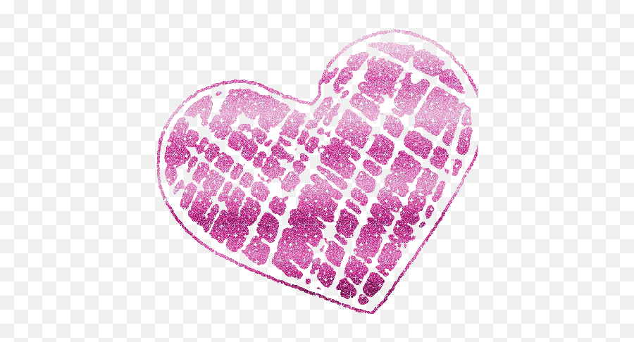 Hearts Clipart Pink Sparkle - Glitter Heart Png Full Size Transparent Background Free Glitter Heart,Pink Heart Png