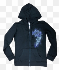 Harley - Davidson NYC Womenu0027s Exclusive Wings ZipUp Hoodie png