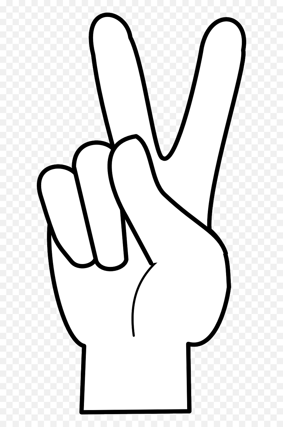 Finger Peace Sign Clipart Kid - Clipartix Peace Sign Hand Animated Png,Peace Sign Transparent Background