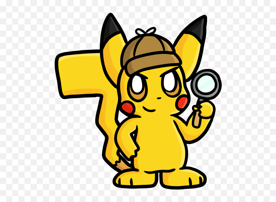Detective Pikachu By Emilythemeowth - Clip Art Png,Detective Pikachu Png