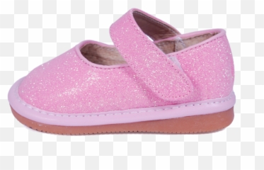 Pink Glitter Shoes - png