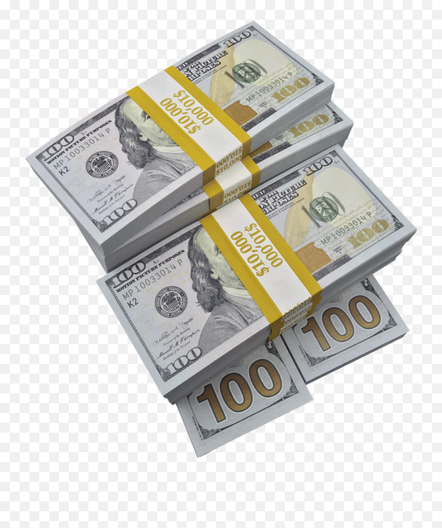 100000 Full Print New Series Stacks - Band Of Money Png,Money Gif Png