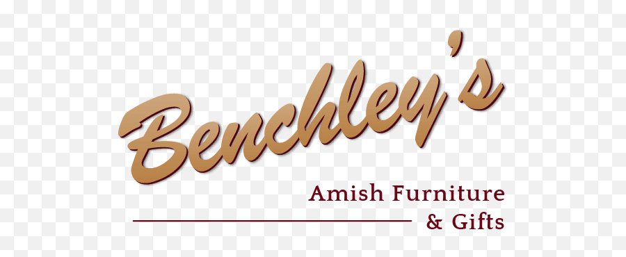 Benchleyu0027s Amish Furniture - Clare Mi Solid Wood Calligraphy Png,Wood Logo