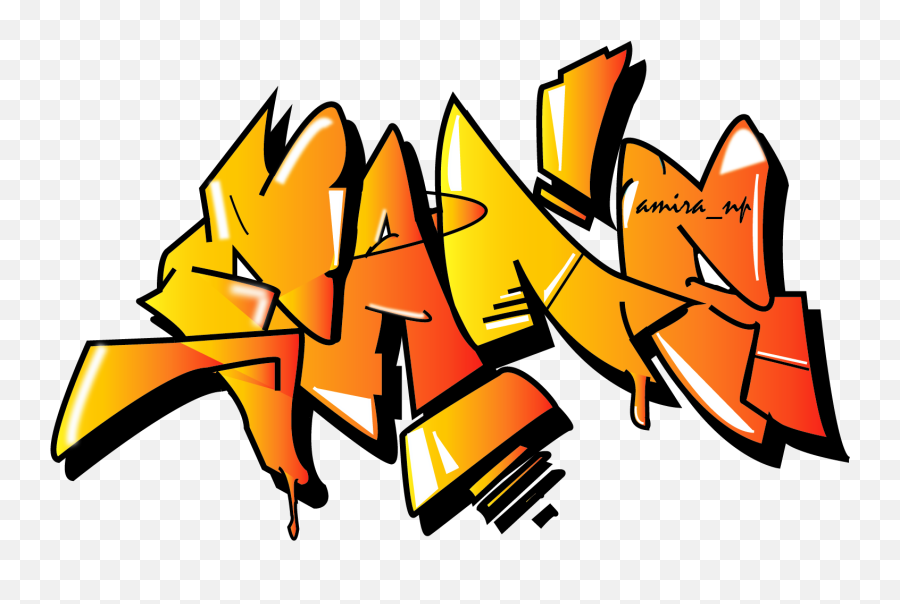 I Will Draw Your Name Or Any Word In A Stunning Graffiti - Clip Art Png,Graffiti Transparent Background