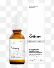 The Ordinary 100 Organic Cold - Pressed Rose Hip Seed Oil Retinol The Ordinary Png,100% Natural Png