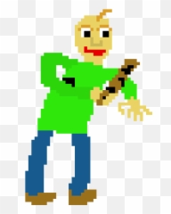 Pixel Art Maker Baldi - Basics Pixel Art Png,Baldi Png