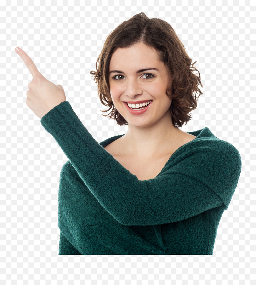 Women Pointing Left Png Image For Free Download - Girl Pointing Finger Png,Hand Pointing Png