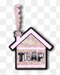 Traphouse Trapqueen Trap House Sticker - Trap House Logo Png,Trap House Png