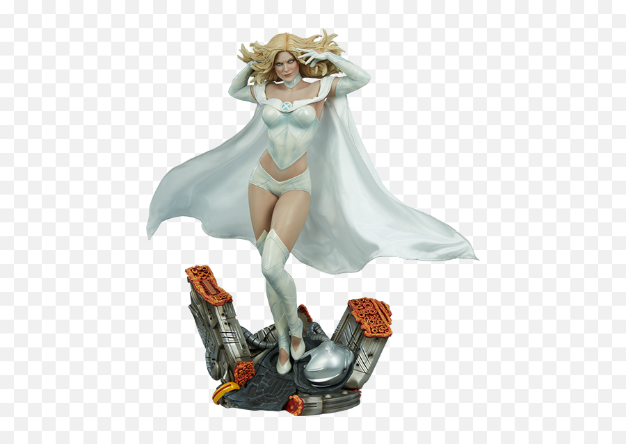 Marvel Emma Frost Premium Formattm Fig 982570 - Png Emma Frost Premium Format Statue,Frost Png