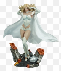 Marvel Emma Frost Premium Formattm Fig 982570 - Png Emma Frost Premium Format Statue,Frost Png
