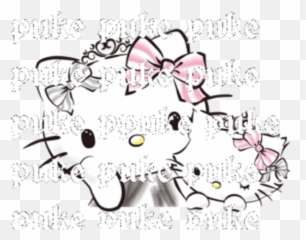 Hellokitty Png Cute Cyber Edits Sticker By - Cartoon