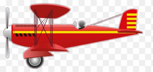 Biplane Airplane Paper Aircraft Sticker - Paper Plane Png,Biplane Png