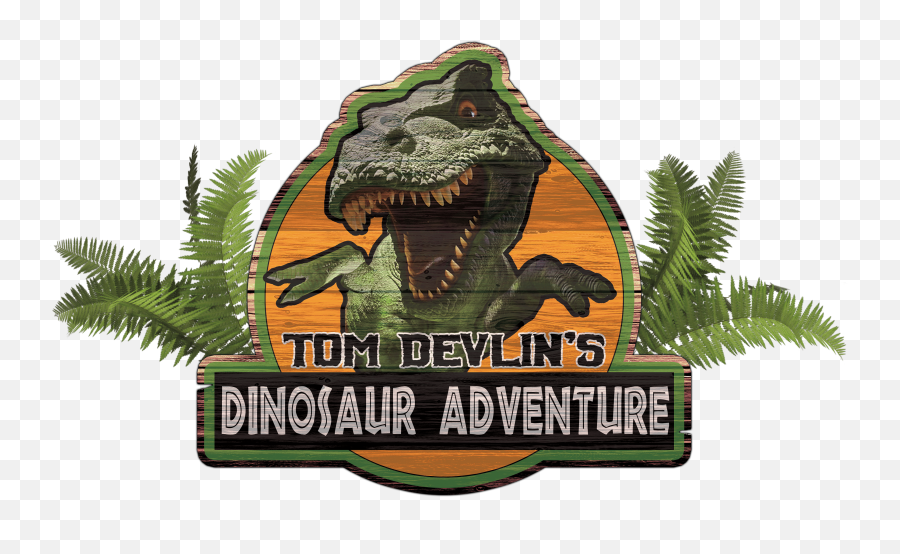Tom Devlins Dinosaur Adventure - Canine Tooth Png,Dinosaur Logo