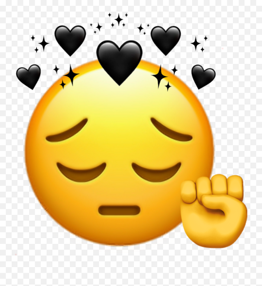 Heart Sad Emoji Iphone Sticker - Couronne De Coeur Emoji Png,Sad Emoji Transparent Background