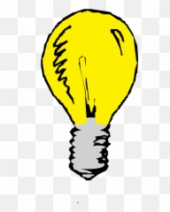 Blue Light Bulb Png Svg Clip Art For - Animated Light Bulb Animation,Light Bulb Clipart Png