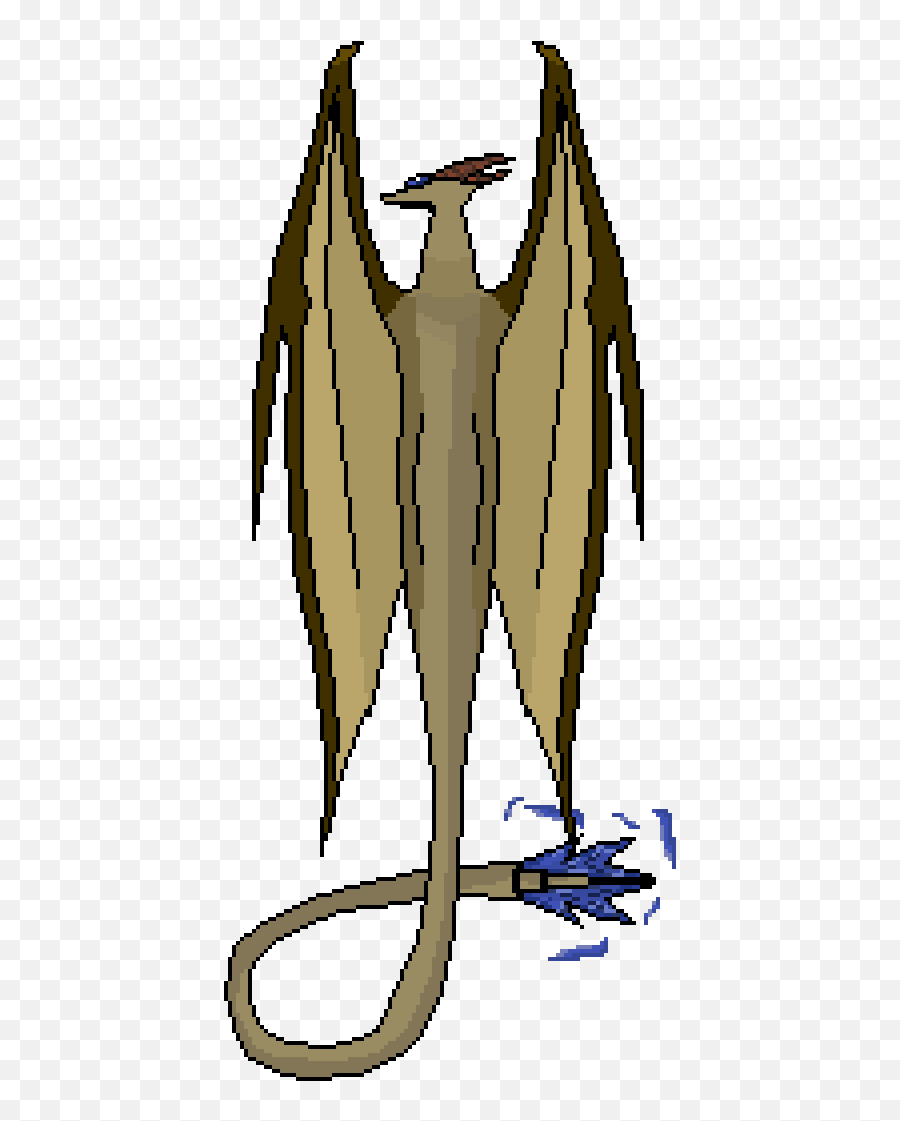 Vendegryte Dragon In A Skyrim Logo Pose - Fictional Character Png,Skyrim Dragon Logo