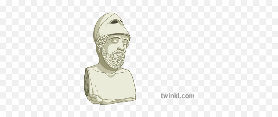 Pericles Greek Statue Sculpture Ks3 - Language Png,Greek Bust Png