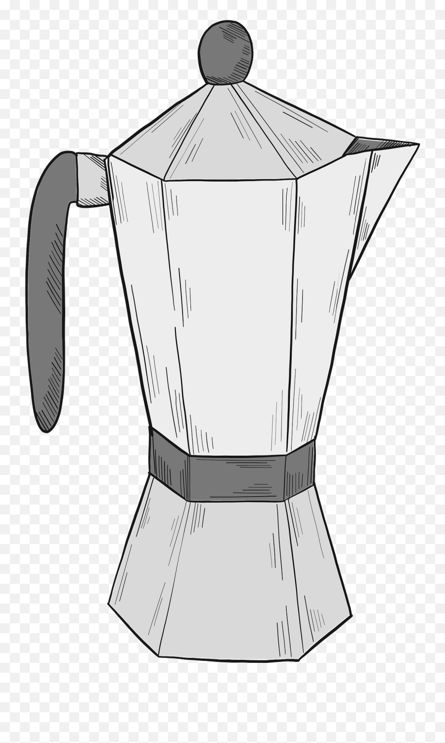 Coffee Pot Clipart Free Download Transparent Png Creazilla - Stovetop Espresso Pot,Coffee Pot Png