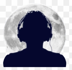 Man With Headphones Clipart Png - Musique Cool