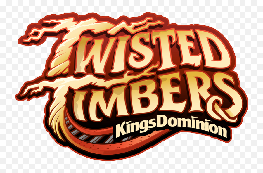 Roller Coaster Twisted Timbers In - Big Png,Roller Coaster Transparent