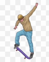 Street Skateboarding Clipart Free Download Transparent Png - Skateboarder,Skater Png
