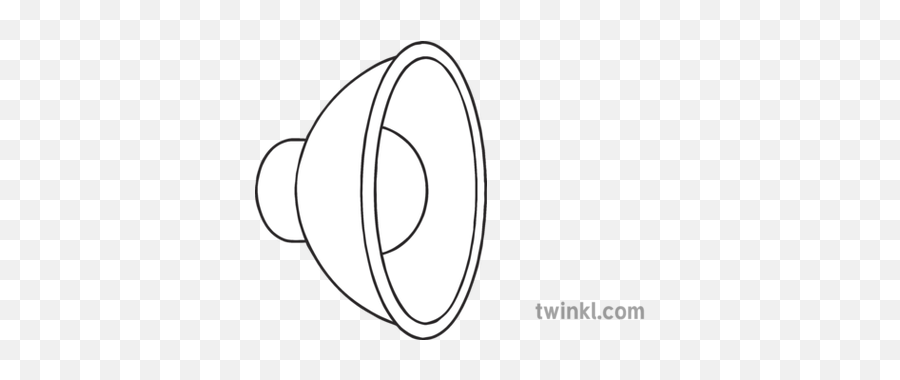 Sound Icon Black And White Illustration - Twinkl Dot Png,Sound Icon Png
