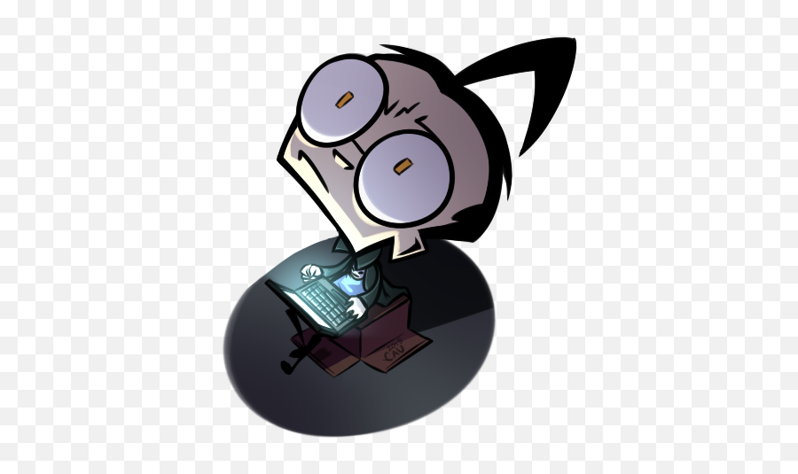 Co - Comics U0026 Cartoons Thread 97888640 Dib Invader Zim Transparent Png,Invader Zim Transparent