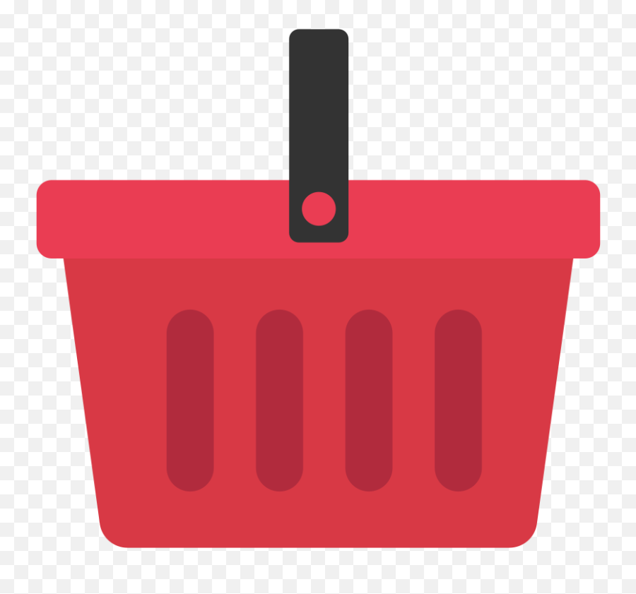 Fileshopping Basket Flat Icon Vectorsvg - Wikimedia Commons Plastic Png,Basket Png