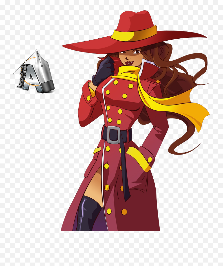 Png - Carmen Sandiego Fan Art,Carmen Sandiego Logo