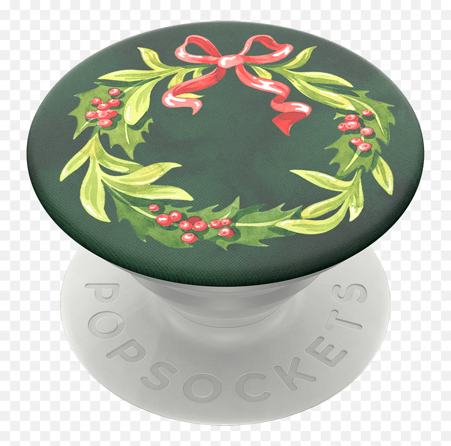 Holiday Wreath Popsockets - Serveware Png,Holiday Wreath Png