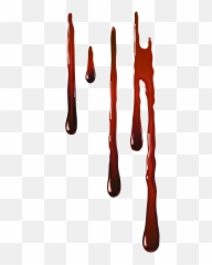 Water Emoji Red Blood Drip Drop Bloody Iphone - Clip Art Library Png