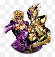 Giorno Giovanna Experience - Gold png