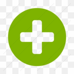 Iconsetc Simple Green Bootstrap Font Awesome Plus Circle Icon - Vertical png