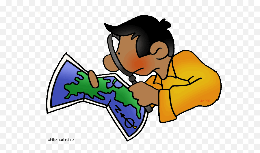 Map Skills Clipart - Map Skills Clipart Png,Cartographer Icon