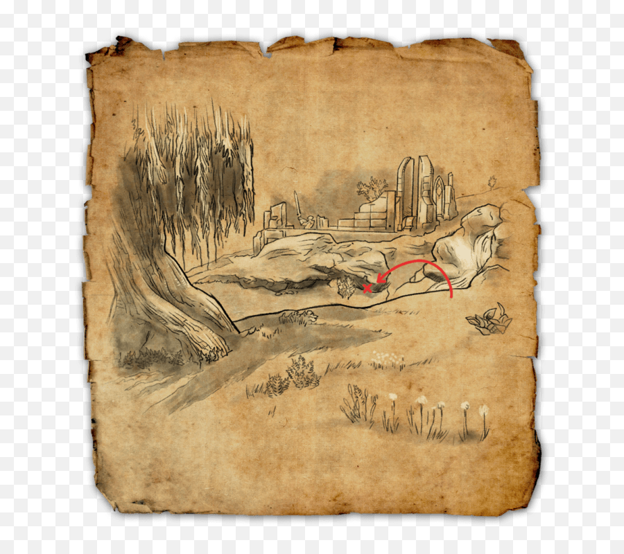 Blackwood Ce Treasure Map Ii - The Elder Scrolls Online Png,Elder Scrolls Legends Icon