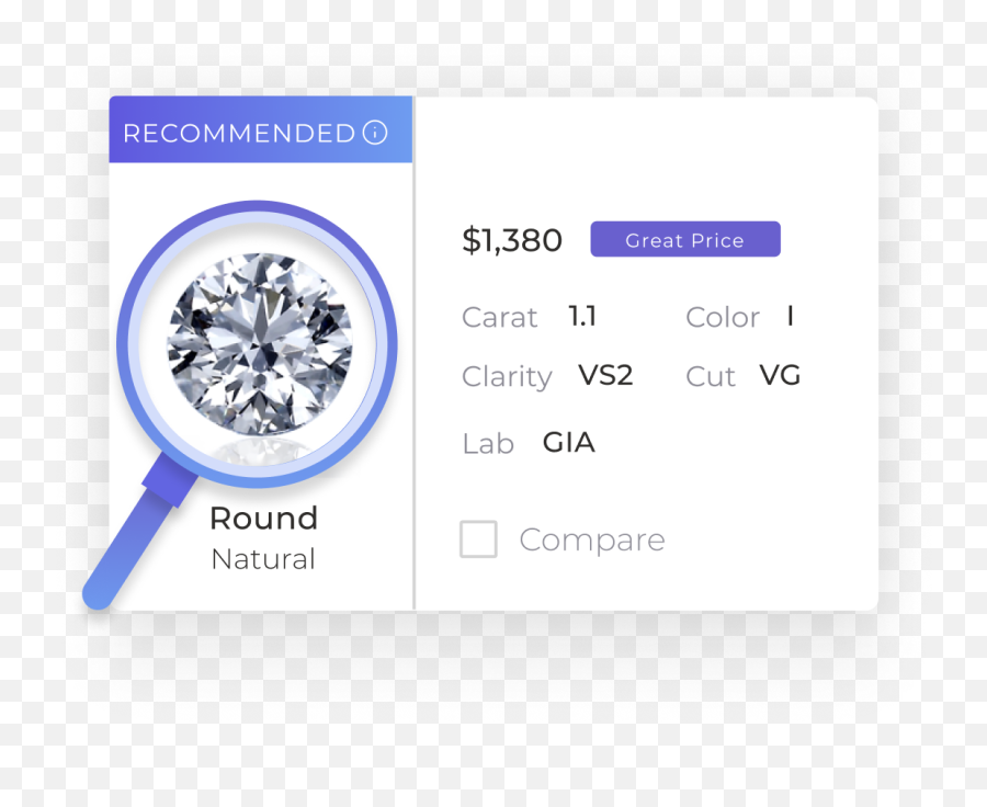 Diamond Comparison Using Augmented Reality - Diamond Search Engine Png,Diamon Icon