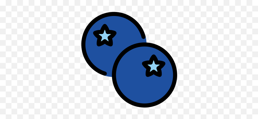 Blueberries Emoji - Dibujos De Arandanos Png,Blueberry Text Icon
