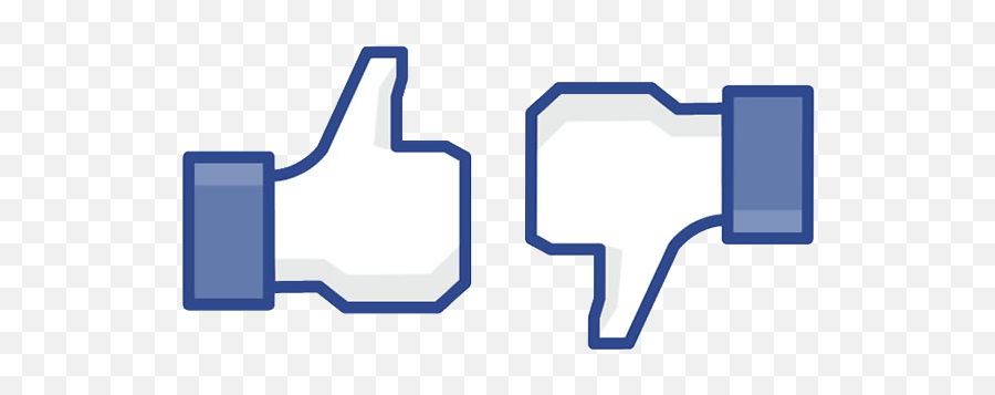 Facebook Like Dislike Clipart - Like And Dislike Sticker Png,Like And Dislike Icon