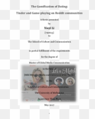 Pdf The Gamification Of Dating Tinder And Game - playing Language png