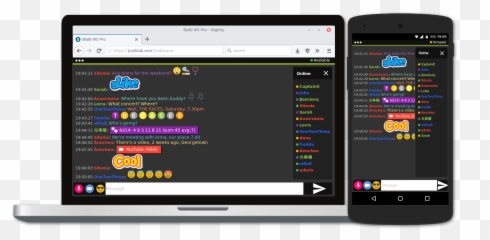 Download Realtime Group Chat For Websites - Online Technology Applications png