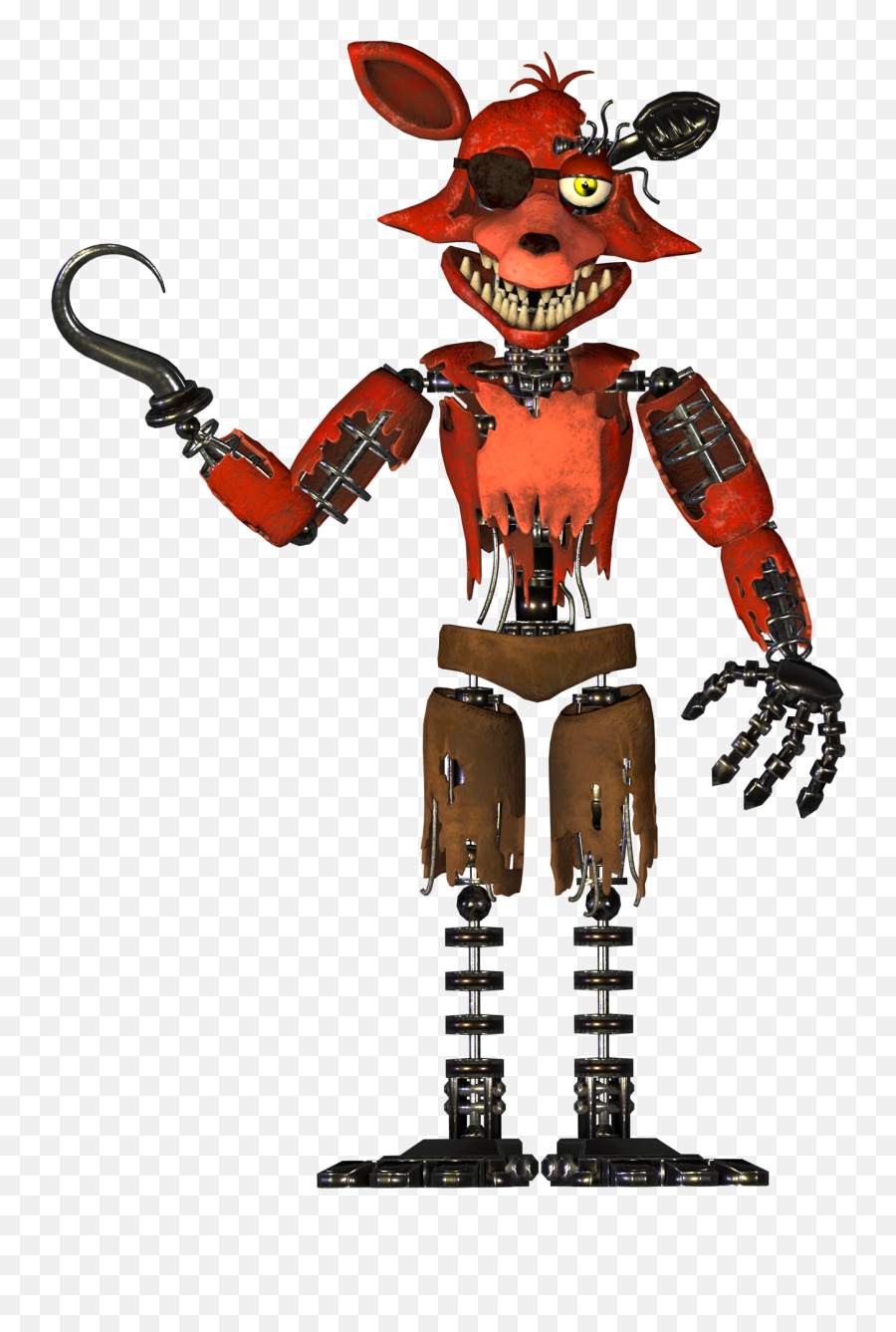 Withered Foxy - Withered Foxy Png,Foxy Transparent