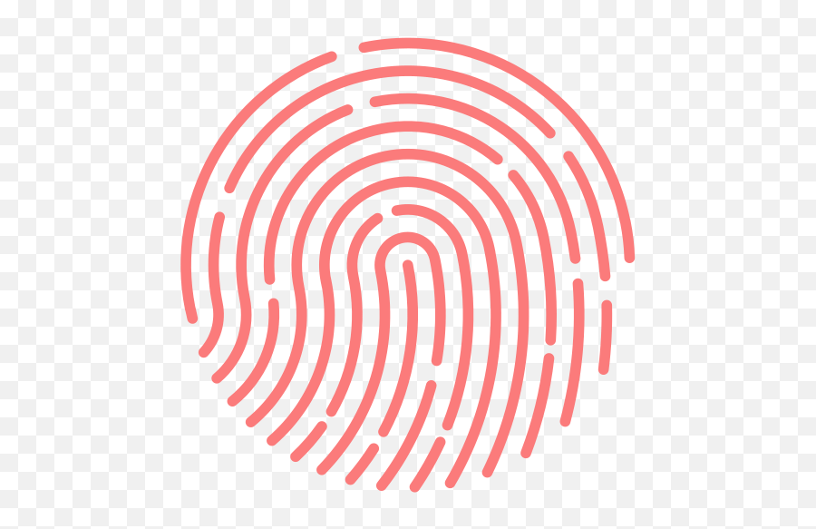 Touch Id Vector Icons Free Download In Svg Png Format - Vector Touch Id Icon,Thumbprint Icon