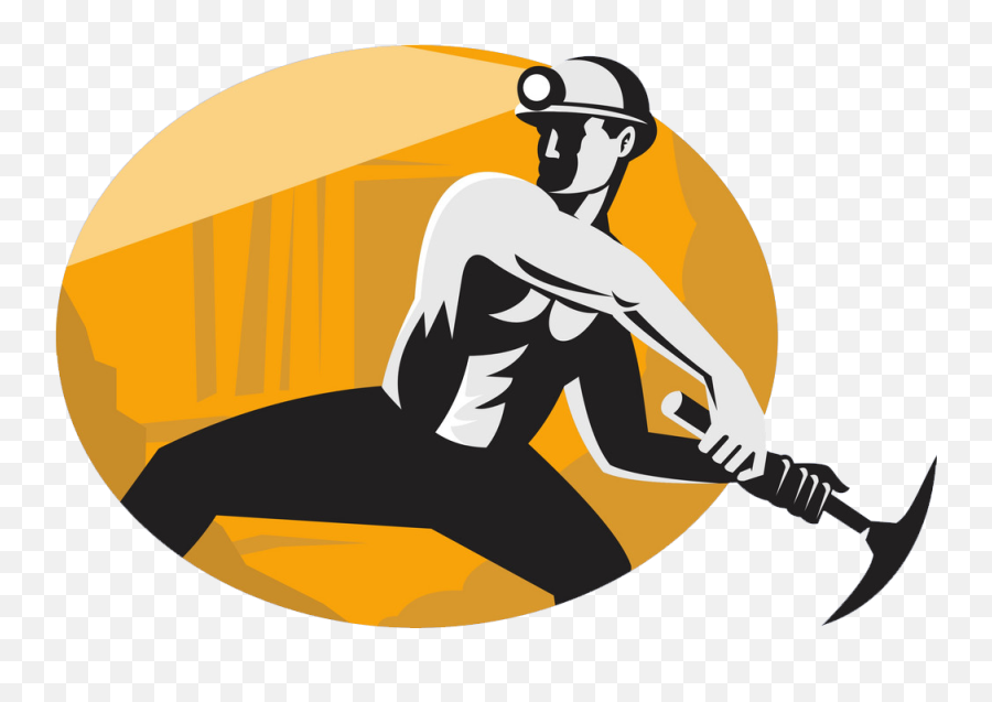 Cryptomine U2013 Medium - Miner Graphic Png,Mining Pick Icon