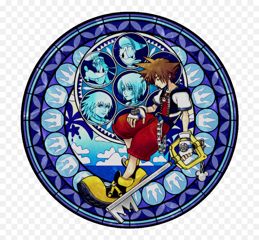 Symbolism In Kingdom Hearts Eight - Bit Samurai Kingdom Hearts Sora Heart Png,Kingdom Hearts Logo Png