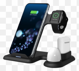 Settpower X356 New Design 15w Fast Charging Wireless - Wireless Charger Iphone Watch png