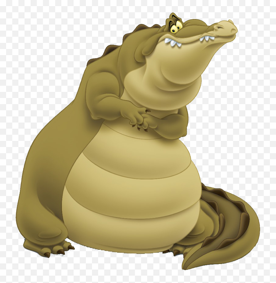 Louis The Alligator Afraid Transparent Png - Stickpng Alligator From Princess And The Frog,Gator Png