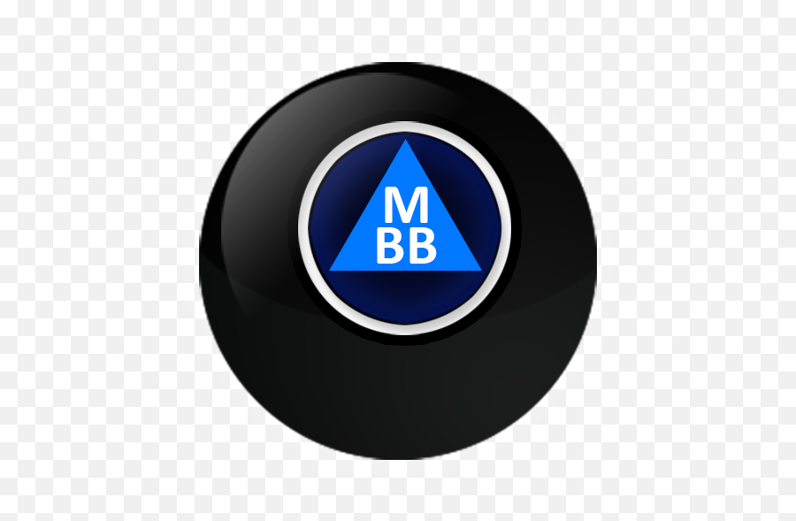Magic Black Ball Transparent PNG