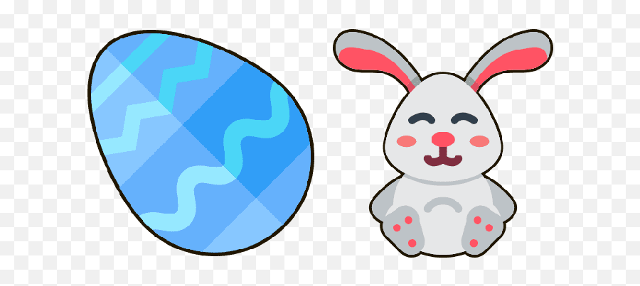 Easter Bunny Cute Cursor - Dot Png,Cute Rabbit Icon